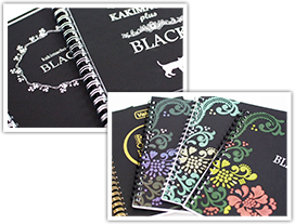「書きま帳+BLACK」