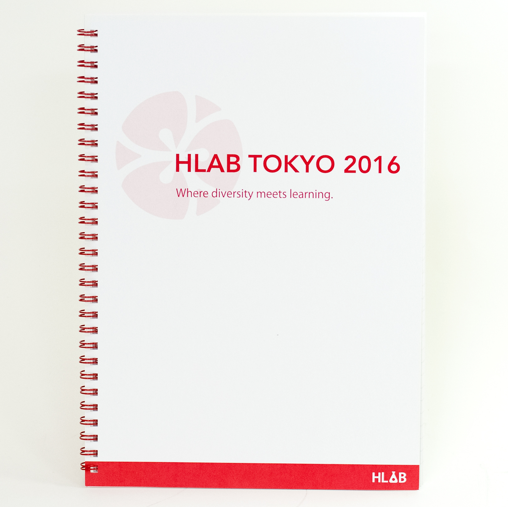 「HLAB TOKYO 2016 様」製作のオリジナルノート