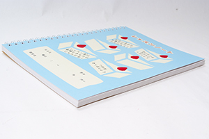 小野田  あかね　様オリジナルノート 「本文ページ数追加」オプションは、長く使いたい記録用ノートに最適！