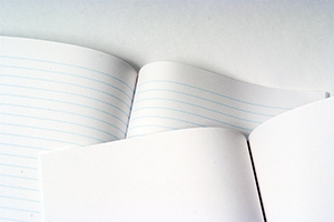 さくらデザイン株式会社　様オリジナルノート 同じ仕様で、本文は「罫線タイプ」と「無地タイプ」の2種類を用意