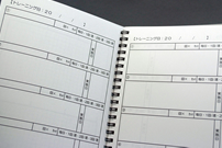 西村  洋一　様オリジナルノート 本文オリジナル印刷でパーソナルトレーニング記録用にカスタマイズ