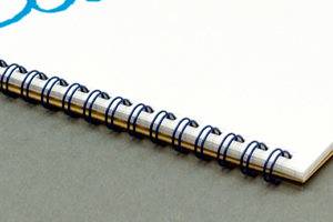 玉成保育専門学校　様オリジナルノート リングカラーは「ディープブルー」