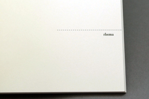志村  洋平　様オリジナルノート オリジナル本文のクローズアップ、「本文用紙変更」で用紙を変更