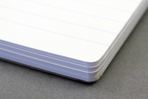 末永  拓也　様オリジナルノート 角丸加工でやさしい印象のノートに。「書きま帳ページPLUS（特盛）」でたっぷり書き込める。