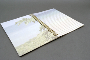 北澤  沙紀　様オリジナルノート 「本文オリジナル印刷」でノートの中身もデザイン