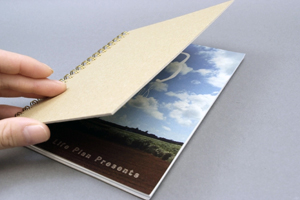 北澤  沙紀　様オリジナルノート 「特厚台紙」でオリジナルノートの耐久性アップ