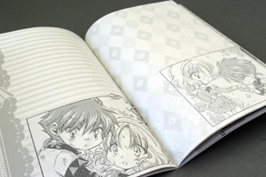 小林  綾　様オリジナルノート キャラクターを印刷したオリジナルの本文