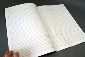 東京理科大学　様オリジナルノート 「本文オリジナル印刷」で記録専用フォーマットに