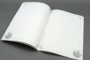 三品  雄平　様オリジナルノート 「本文オリジナル印刷」でノートの中身もデザイン