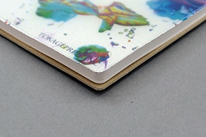 富田  いずみ　様オリジナルノート 「角丸加工」で見た目もさわり心地もやさしくなります
