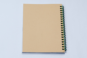 ペンダカンパニー合同会社　様オリジナルノート オリジナルノートの台紙は「クラフト」