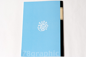 七尾  圭　様オリジナルノート オリジナルノートの裏表紙にはロゴを印刷