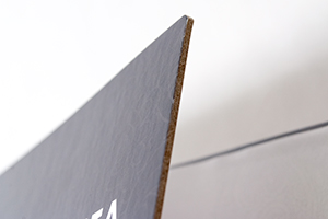 ヨガスタジオＣＩＴＴＡ　様オリジナルノート 「表紙合紙加工」で表紙の厚さアップ。重厚感が増し、強度がアップ。