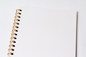 ナインテイル　様オリジナルノート 「本文用紙変更」でオリジナルノートの本文用紙を画用紙に変更