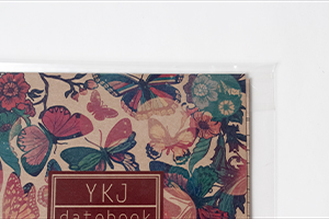 YKJ Project　様オリジナルノート 外装にも気を配り、高級感も演出する「OPP袋」