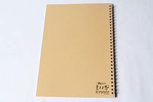 横浜ユナイテッドフットボールクラブ　様オリジナルノート オリジナルノートの台紙は「書きま帳+オリジナルロゴ入り台紙」