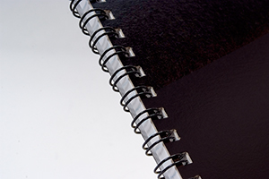 内田  大資　様オリジナルノート オリジナルノートのリングカラーは表紙のデザインを損なわない「ブラック」。