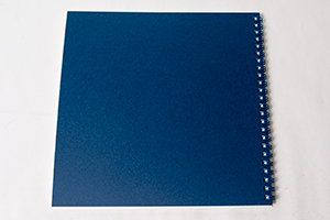 ０９３０堂　様オリジナルノート オリジナルスケッチブックの台紙は「ブルー」