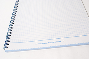 株式会社ｔｖｋコミュニケーションズ　様オリジナルノート 「本文オリジナル印刷」で専用フォーマットに、独特の罫線使いが特徴