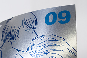 小林ユミヲ　様オリジナルノート 「表紙表面加工（クリアPP加工）」で表面の保護とともに、高級感もアップ