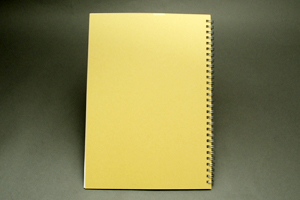 株式会社ロフティー　様オリジナルノート オリジナルノートの裏は台紙「クラフト」