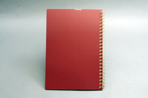 Psychedelic Lollipop　様オリジナルノート オリジナルノートの裏は台紙「レッド」