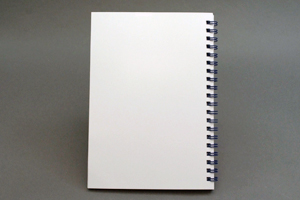JUKI株式会社　様オリジナルノート オリジナルノートの裏は台紙「ホワイト」