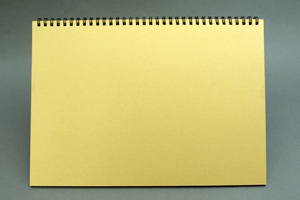株式会社アートニクス　様オリジナルノート オリジナルノートの裏は台紙「クラフト」