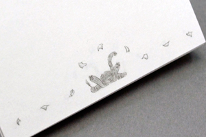 村山  かほり　様オリジナルノート 「本文オリジナル印刷」でメモの本文も自由にデザインできる
