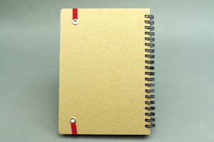 ザ・エコノミスト・グループ・アジア・パシフィック・リミティッド　様オリジナルノート オリジナルノートの裏は「特厚台紙」、こちらはValueSet「書きま帳ゴムバンドPLUS」のセットオプション