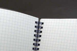 ひらたともみ　様オリジナルノート オリジナルノートの本文は「方眼」を使用