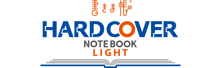 書きま帳+HARDCOVER NOTEBOOK LIGHT