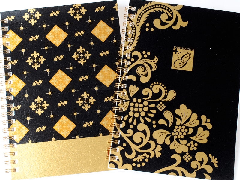 ノベルティ・販促ツールに書きま帳+GOLD