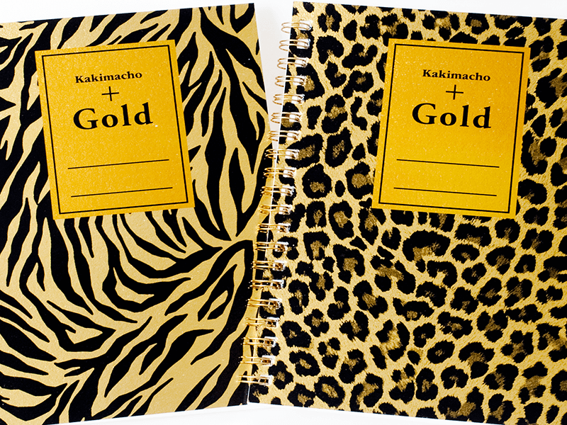 記念品・参加賞に書きま帳+GOLD