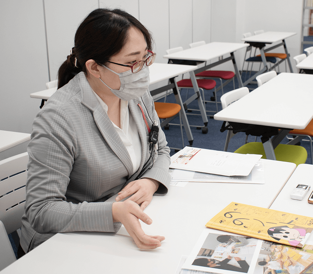 玉野市立図書館・中央公民館の相澤様