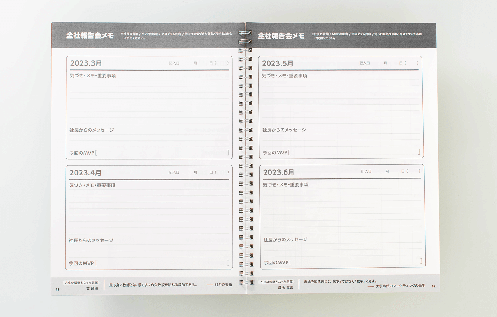 会社のビジョンや想いを理解できる全社報告会メモ