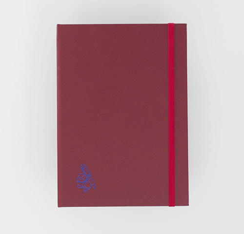 有限会社アクトコンサルタント　大森啓司様製作のオリジナルノート「20周年記念ノート」