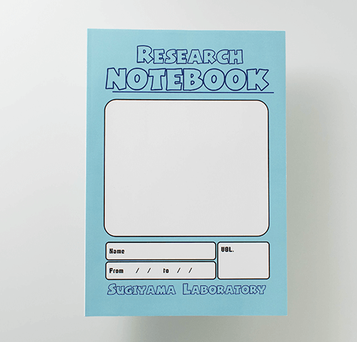 オリジナルノート「RESEARCH NOTEBOOK」