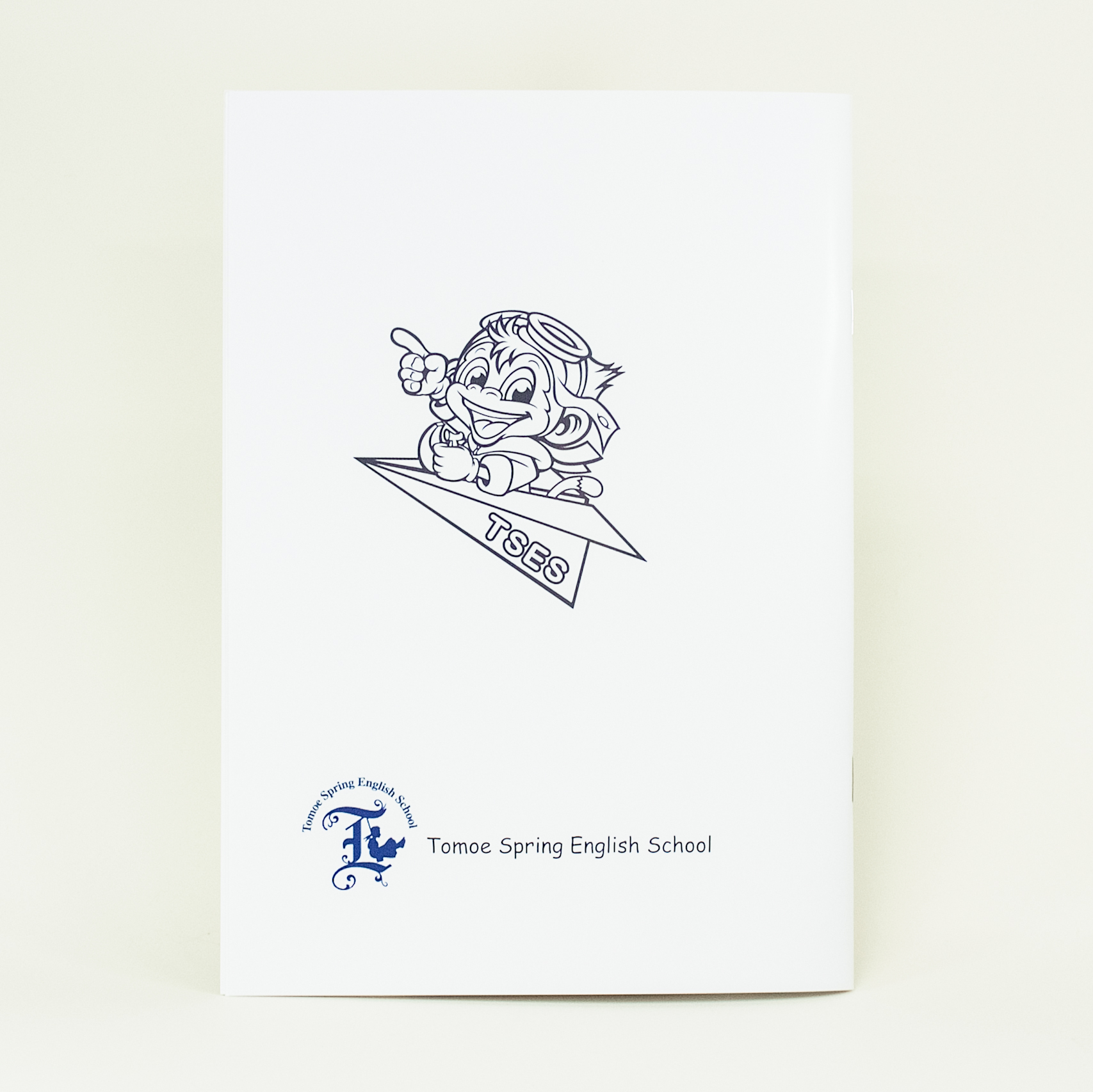 「Tomoe Spring English School 様」製作のオリジナルノート ギャラリー写真2