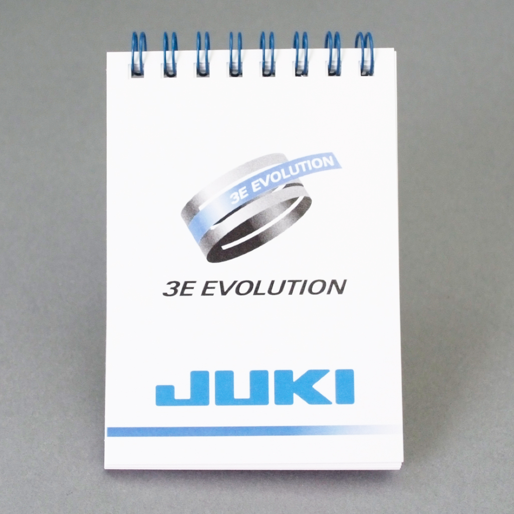 「JUKIオートメーションシステムズ株式会社 様」製作のオリジナルノート