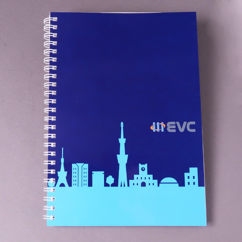 「株式会社EVC 様」製作のオリジナルノート