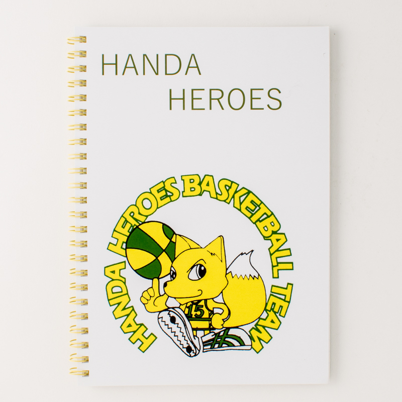 「HANDA  HEROES 様」製作のオリジナルノート