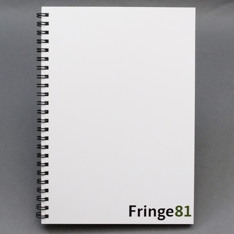 「Fringe81株式会社 様」製作のオリジナルノート