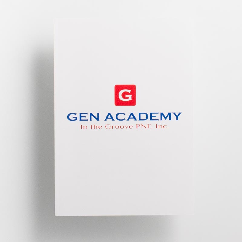 「GEN ACADEMY 様」製作のオリジナルノート