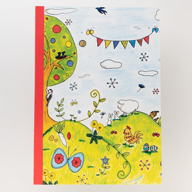 「風の谷幼稚園バザー 様」製作のオリジナルノート