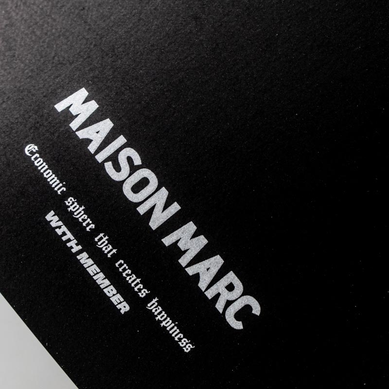 「株式会社MAISON MARC 様」製作のオリジナルノート ギャラリー写真2