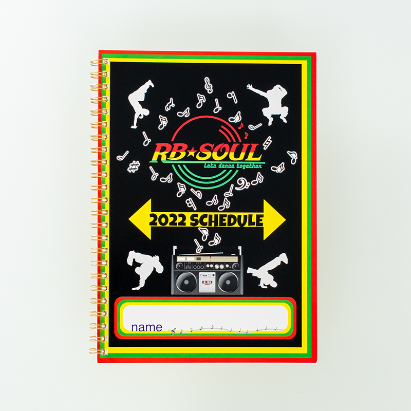 「RB-SOUL 様」製作のオリジナルノート