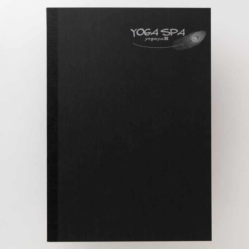 「YOGA　SPA 様」製作のオリジナルノート