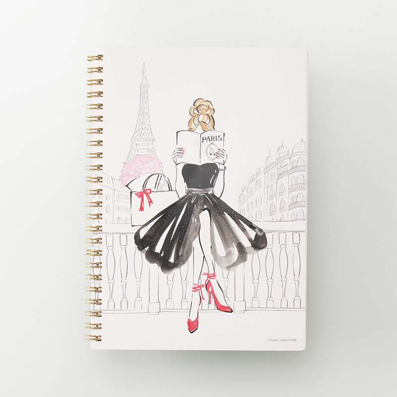 「YUKA'S ILLUSTRATION 様」製作のオリジナルノート