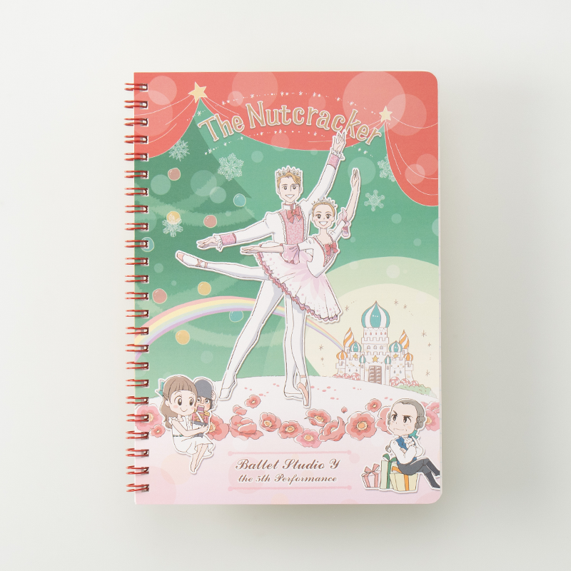 「バレエスタジオY 様」製作のオリジナルノート